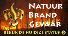 banner natuurbrandgevaar