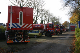diverse brandweer voertuigen